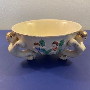 Vtg J A Betson's China Hand Painted holding bowl